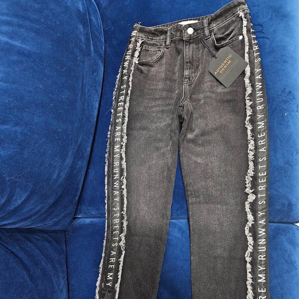Black denim